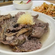 [1시간전 예약] 오리백숙과 누룽지죽 메뉴 사진(네이버)