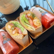 수제 샌드위치 세트 메뉴 사진(네이버)