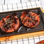수제떡갈비 메뉴 사진(네이버)