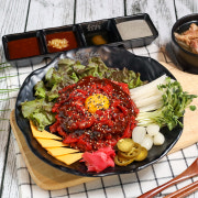 고추장육회 메뉴 사진(네이버)