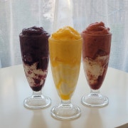 플레인요거트 스무디 메뉴 사진(네이버)