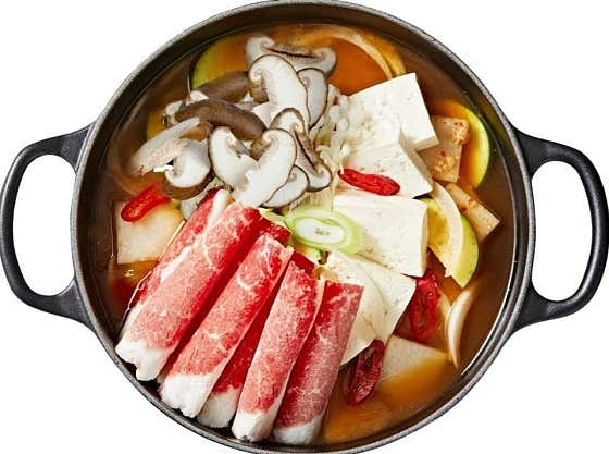 차돌버섯된장찌개 3인분 (냉장) 메뉴 사진(네이버)