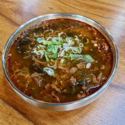 한우 얼큰탕 메뉴 사진(네이버)