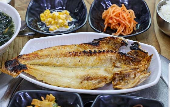 옥돔구이 메뉴 사진(네이버)