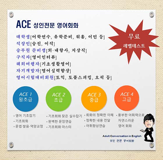 네이버 플레이스 ACE 성인영어회화 : 네이버