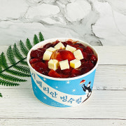 딸기치즈빙수 메뉴 사진(네이버)