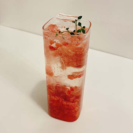 딸기에이드 (Iced only) 메뉴 사진(네이버)