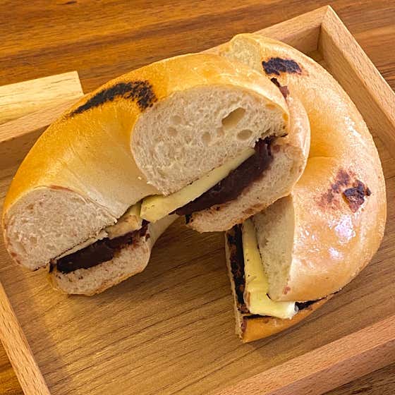 앙버터 토스트 메뉴 사진(네이버)