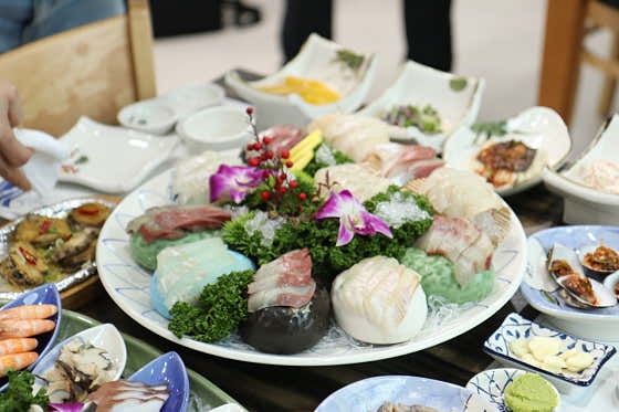 완도코스요리 메뉴 사진(네이버)