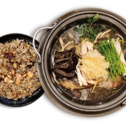 능이 닭백숙(1시간 소요) 메뉴 사진(네이버)