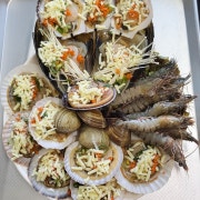 조개&새우 메뉴 사진(네이버)