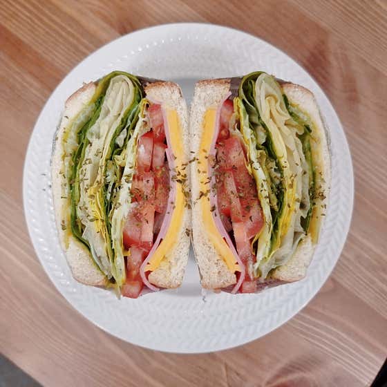 샌드위치 메뉴 사진(네이버)