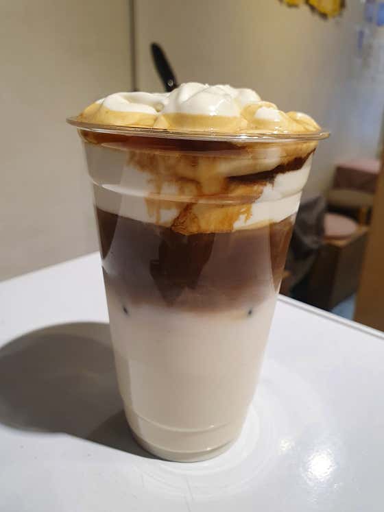 솔티크림라떼 메뉴 사진(네이버)