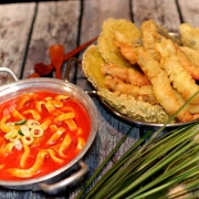 튀김&떡볶이 세트1 (튀떡세트1) 메뉴 사진(네이버)