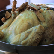 옻나무능이백숙 메뉴 사진(네이버)