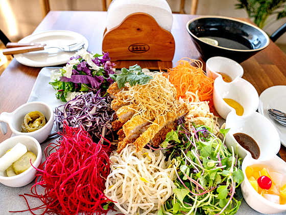 월남쌈 돈까스 메뉴 사진(네이버)