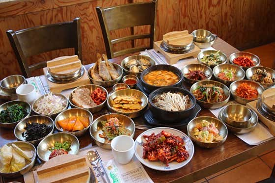 뜰안애정식(찰솥밥)B 메뉴 사진(네이버)