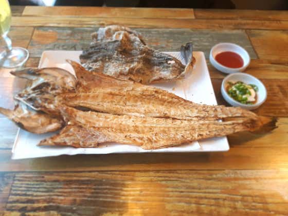 바싹 먹태 메뉴 사진(네이버)