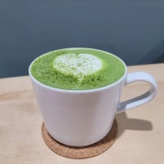 녹차라떼 메뉴 사진(네이버)