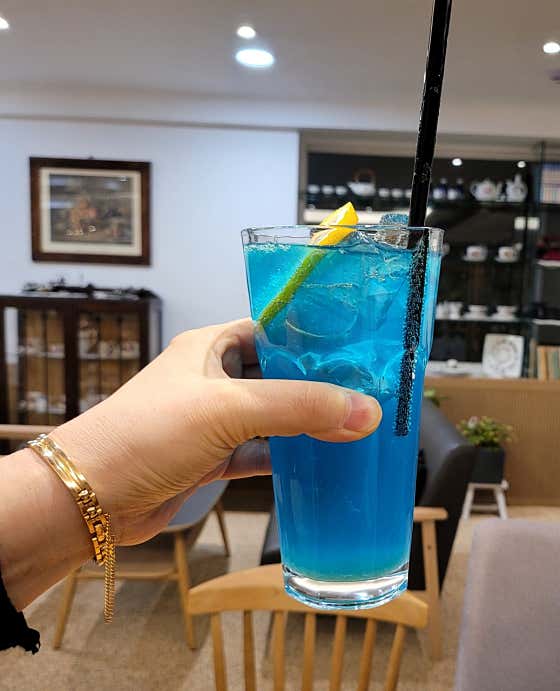 블루레몬에이드 메뉴 사진(네이버)