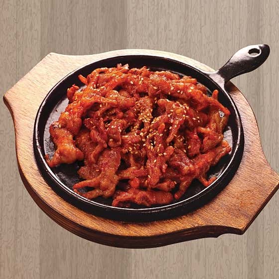 무뼈닭발 메뉴 사진(네이버)