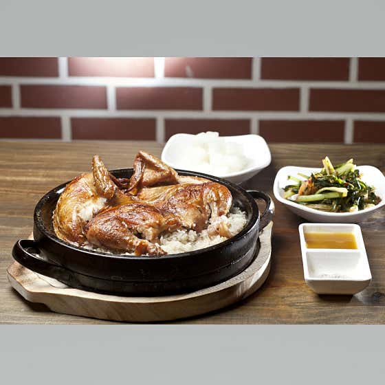 누룽지통닭 메뉴 사진(네이버)