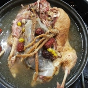 옻 오리/토종닭백숙 메뉴 사진(네이버)