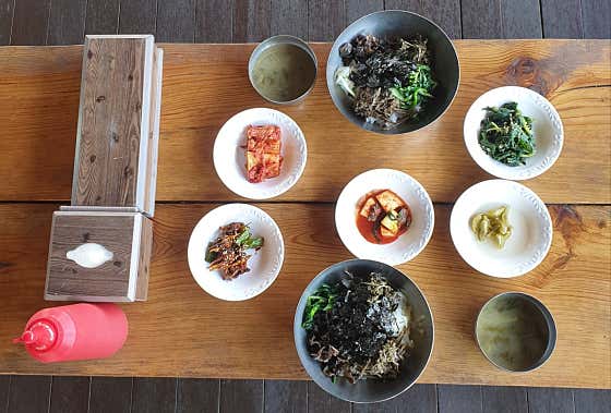 비빔밥 메뉴 사진(네이버)