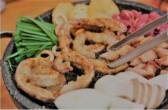 전여사 곱창구이 메뉴 사진(네이버)