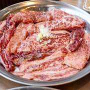 한우 경주갈비살 메뉴 사진(네이버)