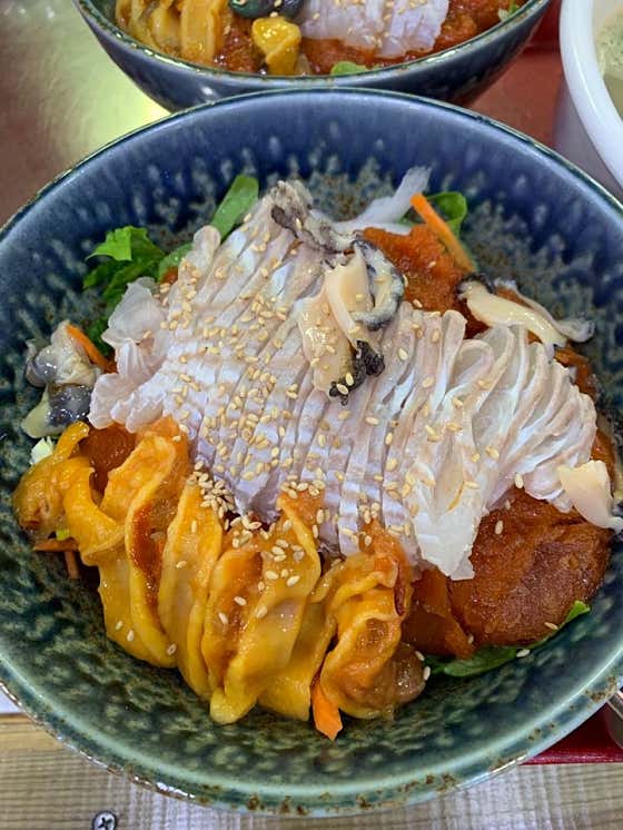 물회 메뉴 사진(네이버)