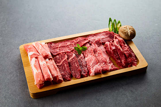 숙성 소 한판 메뉴 사진(네이버)