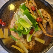 옻 닭 메뉴 사진(네이버)