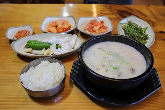 돼지국밥 메뉴 사진(네이버)