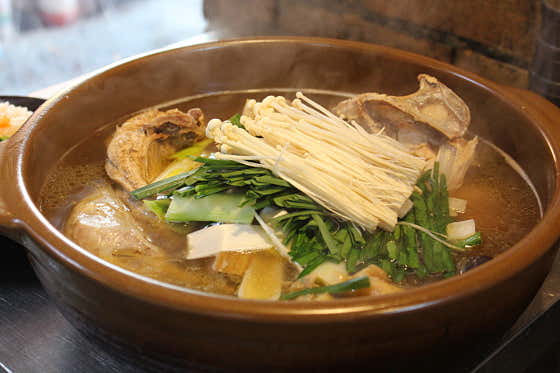 엄나무토종닭백숙 메뉴 사진(네이버)
