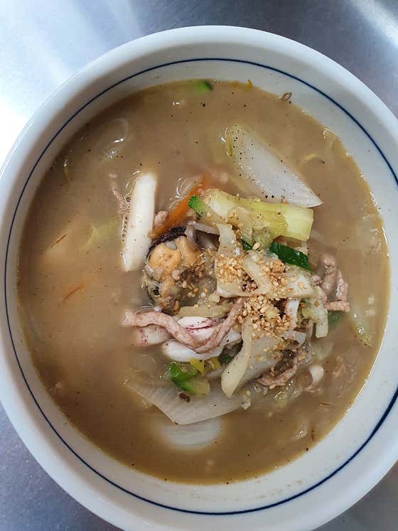 백짬뽕 메뉴 사진(네이버)
