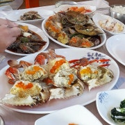 백숙꽃게찜 메뉴 사진(네이버)