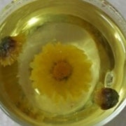 국화꽃잎차 메뉴 사진(네이버)