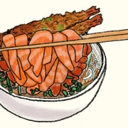 토마토연어국수 메뉴 사진(네이버)