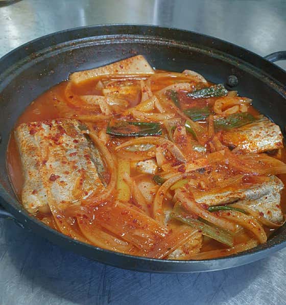 갈치조림 메뉴 사진(네이버)