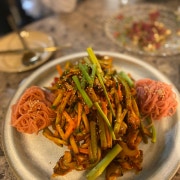 참소라무침 메뉴 사진(네이버)