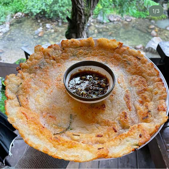 감자전 메뉴 사진(네이버)