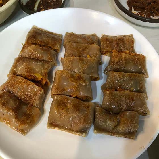 메밀전병 메뉴 사진(네이버)