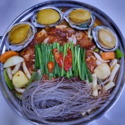 한방 전복 닭볶음탕 메뉴 사진(네이버)