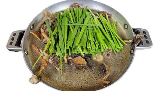 능이백숙(죽포함) 메뉴 사진(네이버)