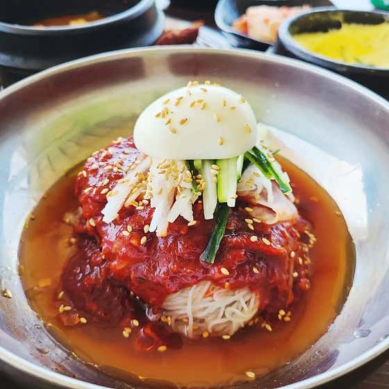 비빔냉면 메뉴 사진(네이버)