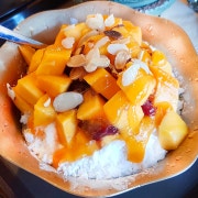 생망고빙수 메뉴 사진(네이버)