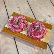 흑우 꽃갈비살(소금.양념) 메뉴 사진(네이버)