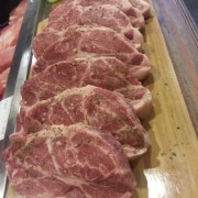 돼지목살 메뉴 사진(네이버)