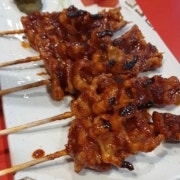 매콤 닭발 꼬치 4개 메뉴 사진(네이버)